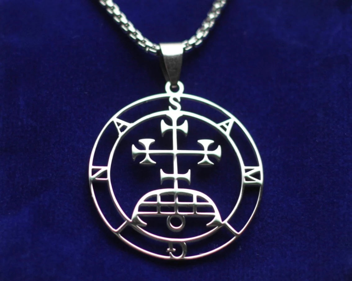 Samigina sigil silver pendant necklace