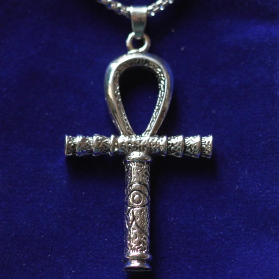Ankh Pendant Necklace with Gift Pouch
