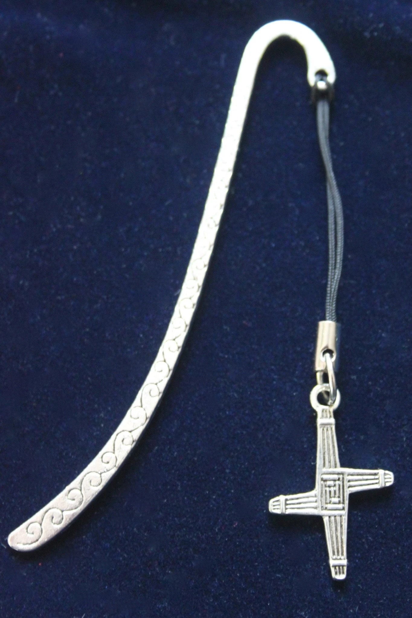 Brigid's Cross Metal Bookmark with Gift Pouch